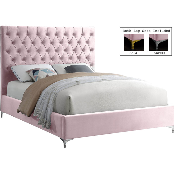 Mercer41 Dermott Upholstered Platform Bed & Reviews Wayfair